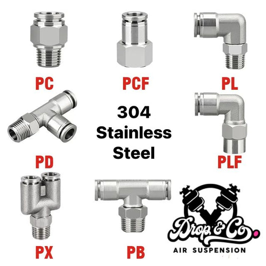 304 Stainless Steel Quick Release Fittings