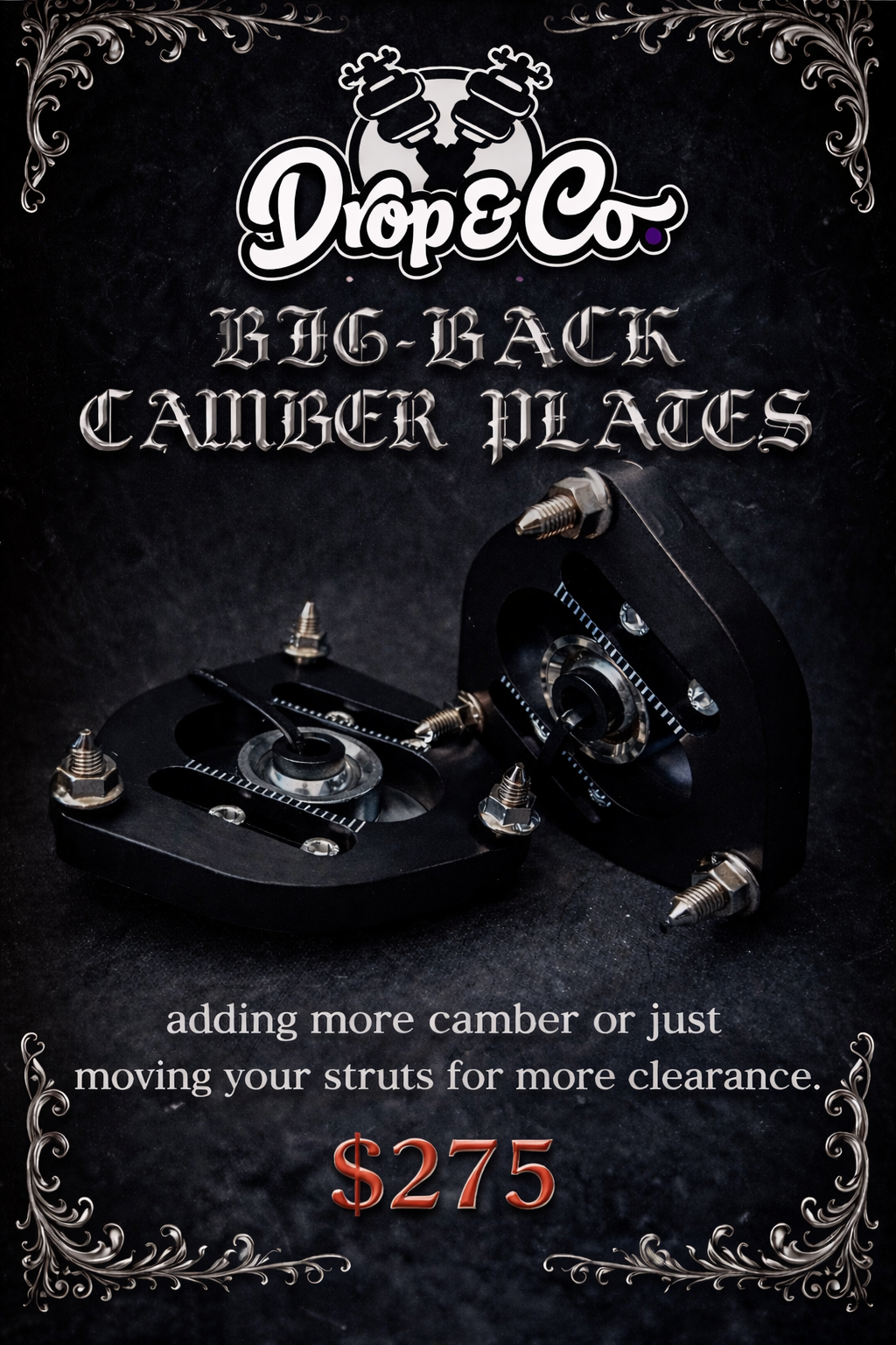 BIG-BACK CAMBER PLATES!!!